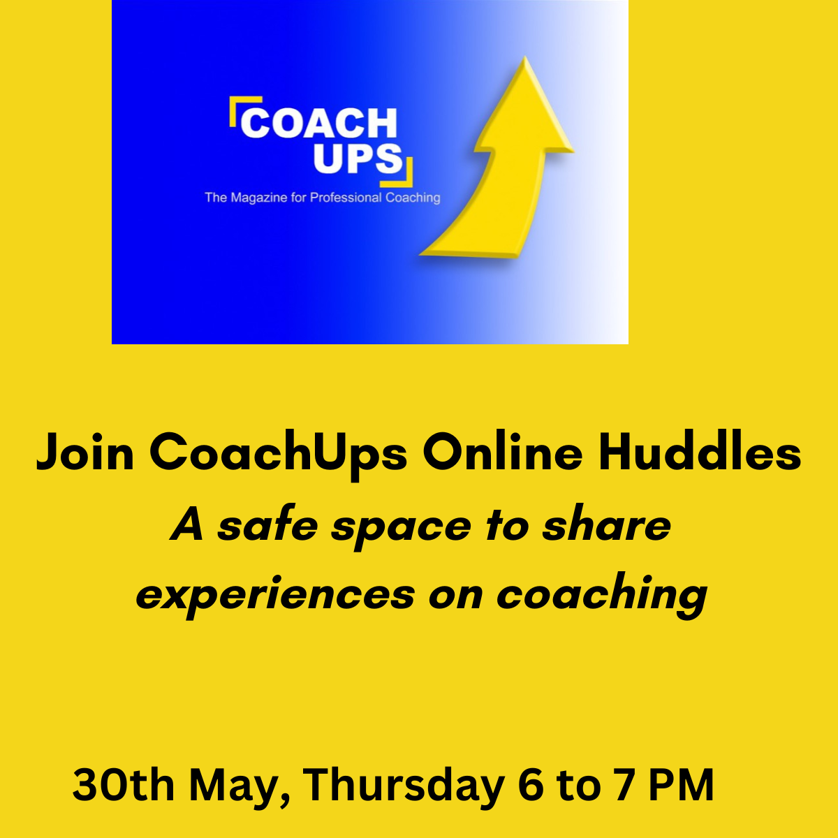 CoachUps CatchUp - Pricing your coaching practice